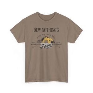UCD Christian T-shirt Funny Proverbs 14:4