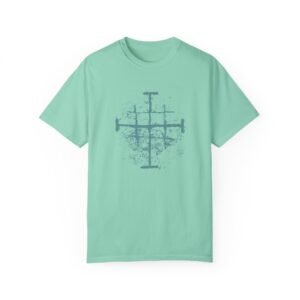 UCD Christian T-shirt Jerusalem Knights Cross