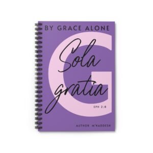 UCD Christian Spiral Notebook Sola Gratia