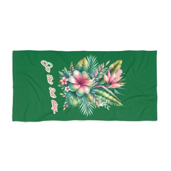 UCD Christian Beach Towel On the 3rd Day Floral - Image 3