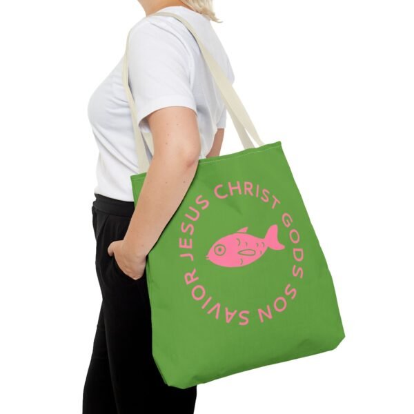 UCD Christian Tote Bag Fish symbol - Image 11