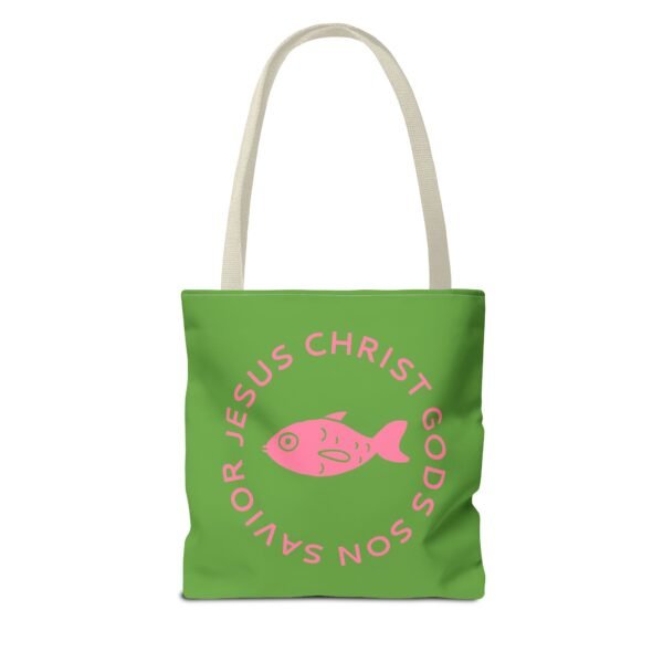 UCD Christian Tote Bag Fish symbol - Image 2