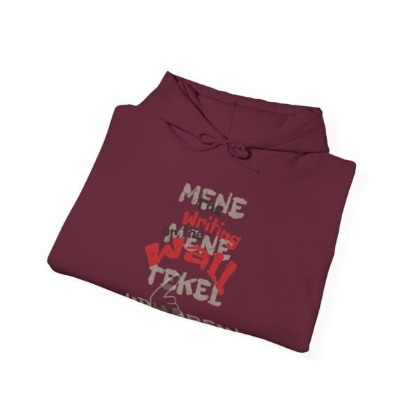 Writing on the wall - Christian Hooded Sweatshirt - UCD - Image 6