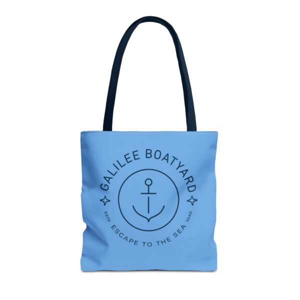 UCD Christian Nautical Tote Bag Galilee Boatyard - Image 4