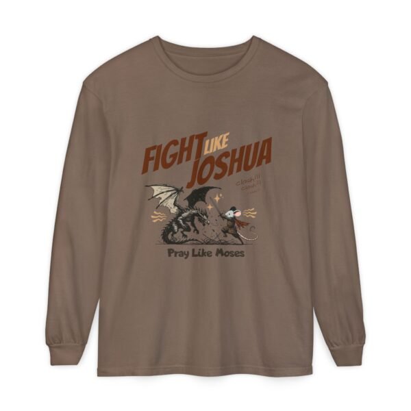 UCD Christian Long Sleeve Fight Like Joshua - Image 23