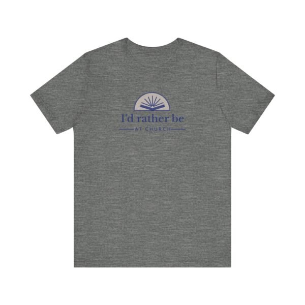 UCD Christian T-shirt  Rather Be at Church - Image 5