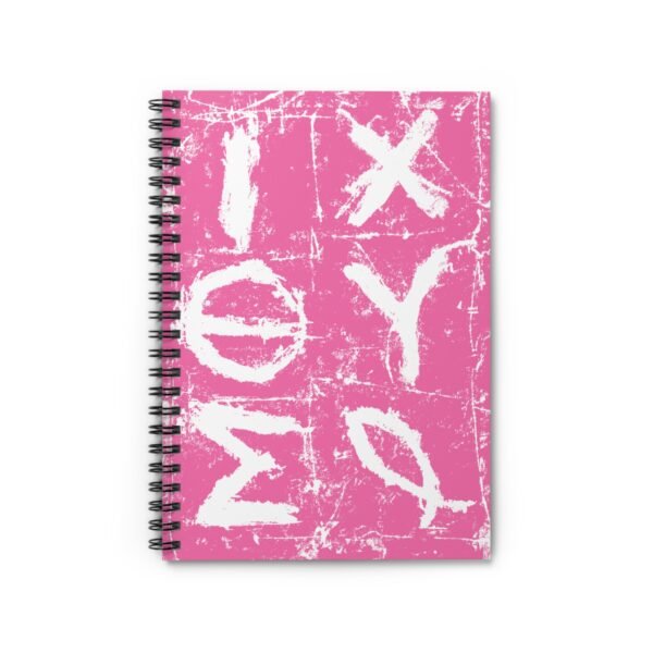 UCD Christian Lined Notebook IXOYE