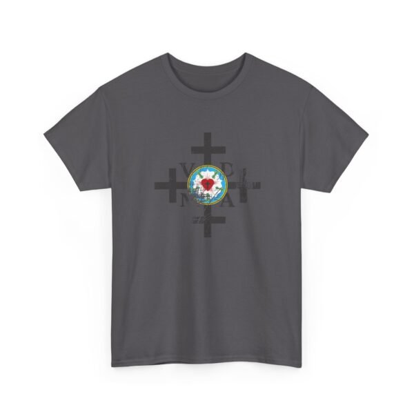 UCD Christian T-shirt Cross Lutheran Rose VDMA - Image 7