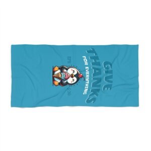 UCD Christian Beach Towel  Give Thanks
