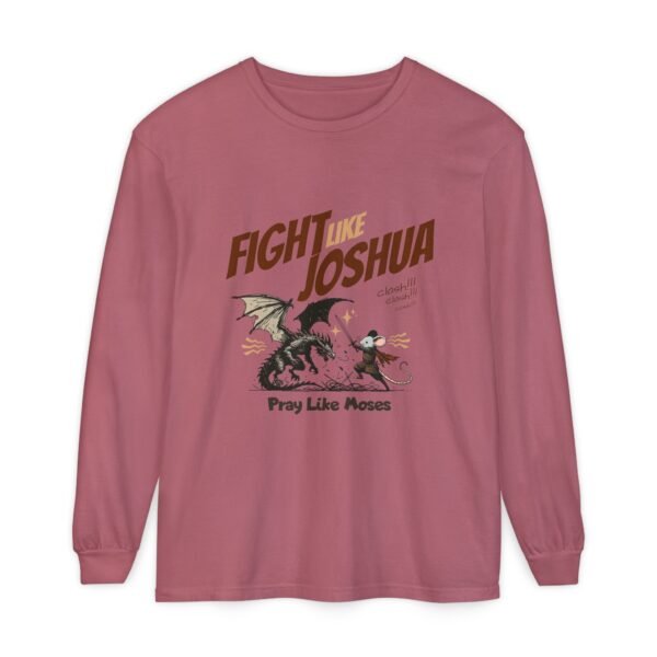 UCD Christian Long Sleeve Fight Like Joshua - Image 11