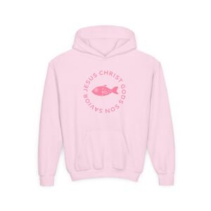 UCD Christian Youth Sweatshirt  Jesus Christ Fish Design