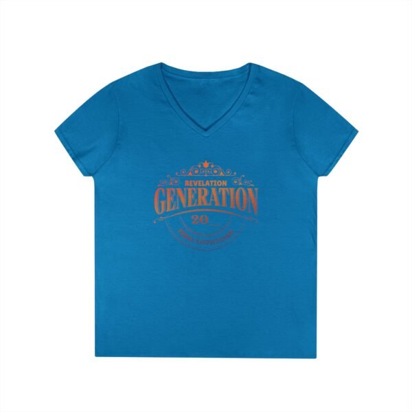 UCD Christian V-Neck T-Shirt Revelation Generation - Image 5