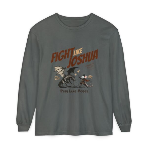 UCD Christian Long Sleeve Fight Like Joshua - Image 5