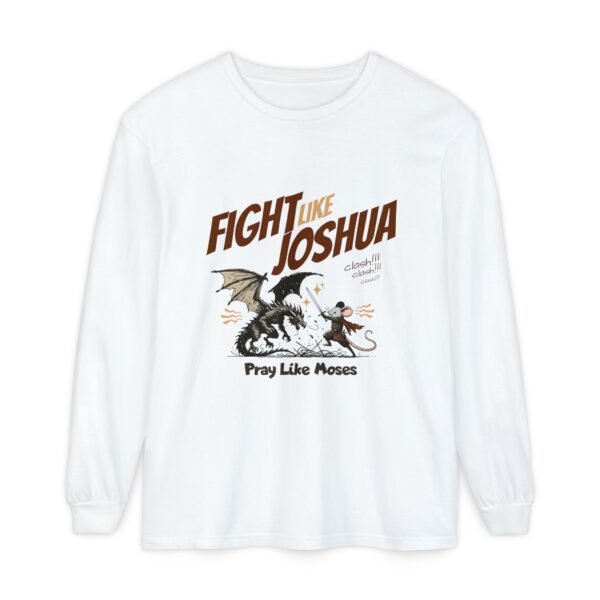 UCD Christian Long Sleeve Fight Like Joshua - Image 13