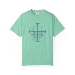 UCD Christian T-shirt Jerusalem Knights Cross