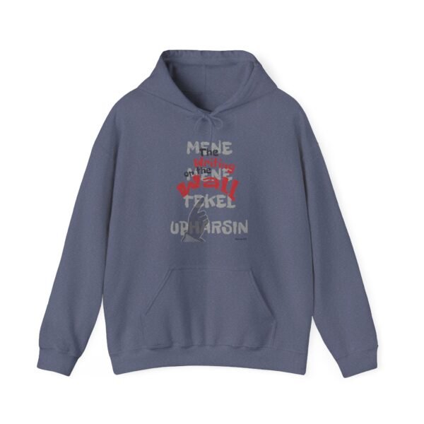 Writing on the wall - Christian Hooded Sweatshirt - UCD