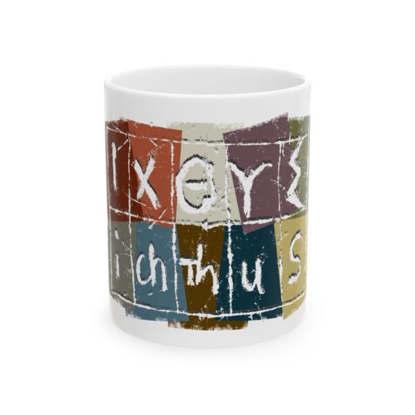 UCD Christian Mug IXOYE Icthus