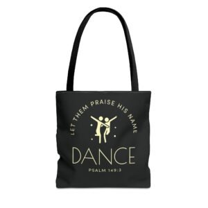 UCD Christian Tote Bag Dance Praise Psalm