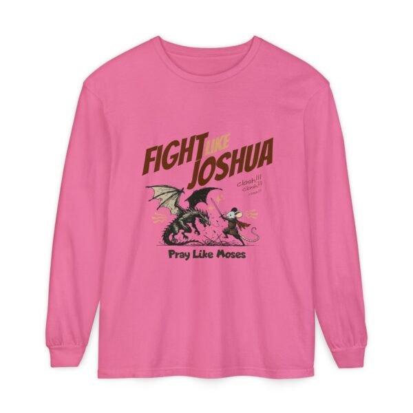 UCD Christian Long Sleeve Fight Like Joshua - Image 63