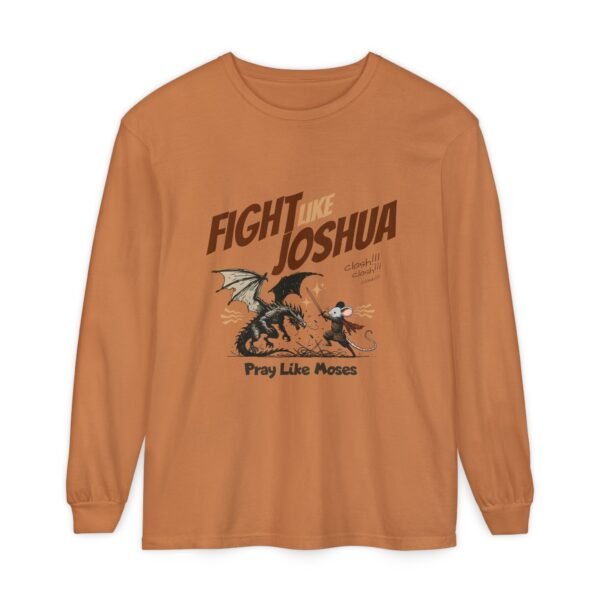 UCD Christian Long Sleeve Fight Like Joshua - Image 7