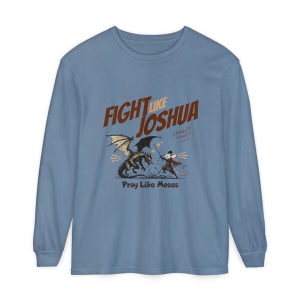 UCD Christian Long Sleeve Fight Like Joshua - Image 9