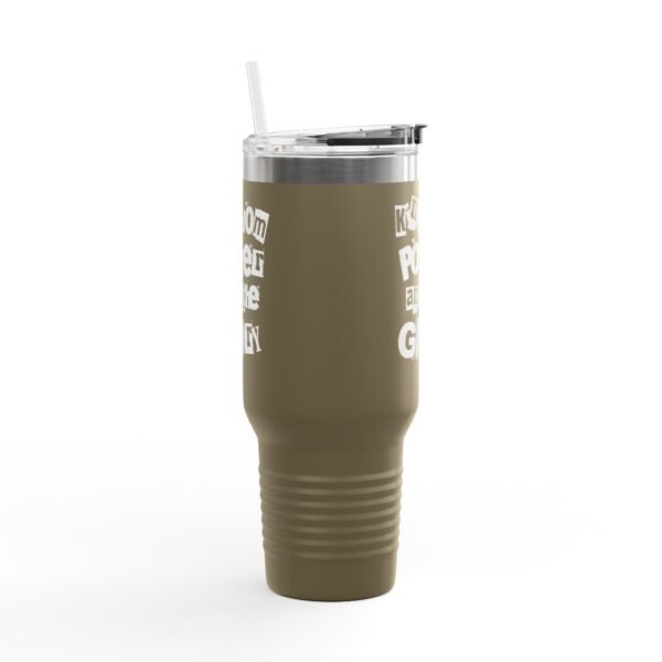 UCD Christian 40oz Travel Mug Kingdom Power & Glory - Image 13