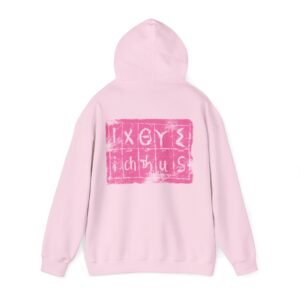 UCD Christian Hooded Plush Sweatshirt IXOYE Ichthus