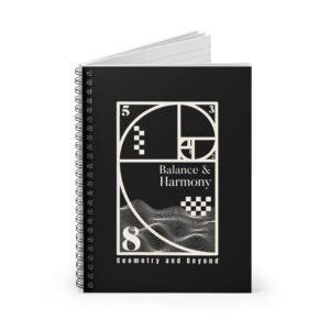 UCD Christian Spiral Lined Notebook Fibonacci