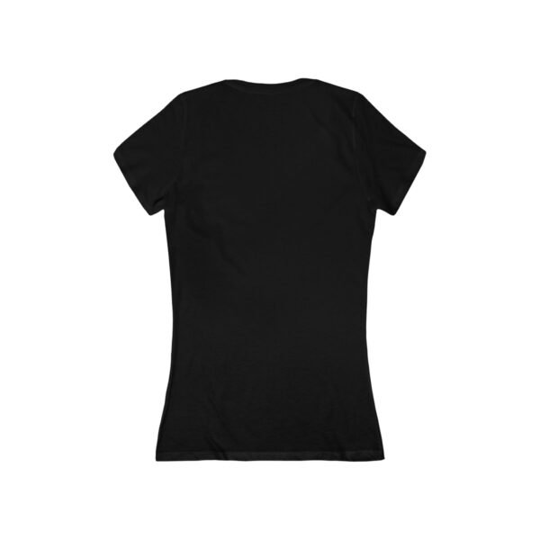 Give Thanks Elephant & Ice Cream Cone Women's Jersey V-Neck Tee - Image 4