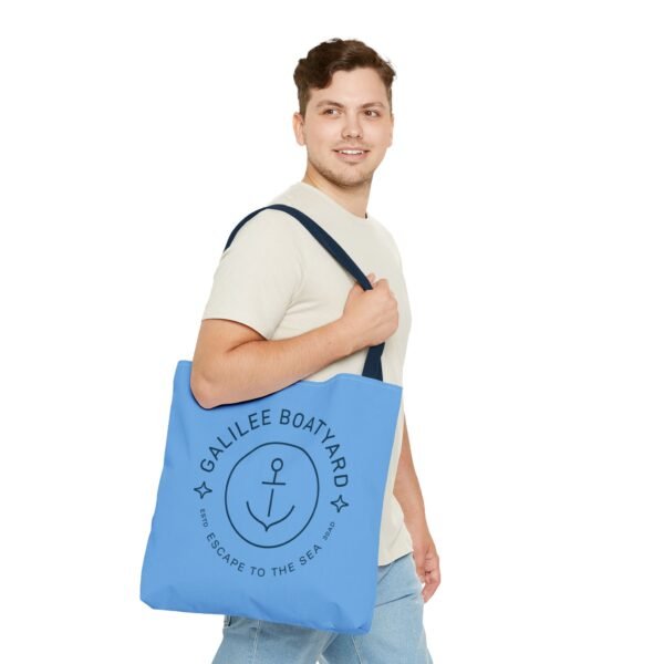 UCD Christian Nautical Tote Bag Galilee Boatyard - Image 10