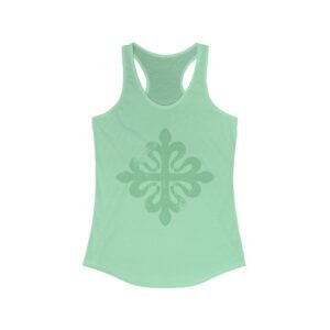 UCD Christian Racerback Tank Tee with Calatrava Cross