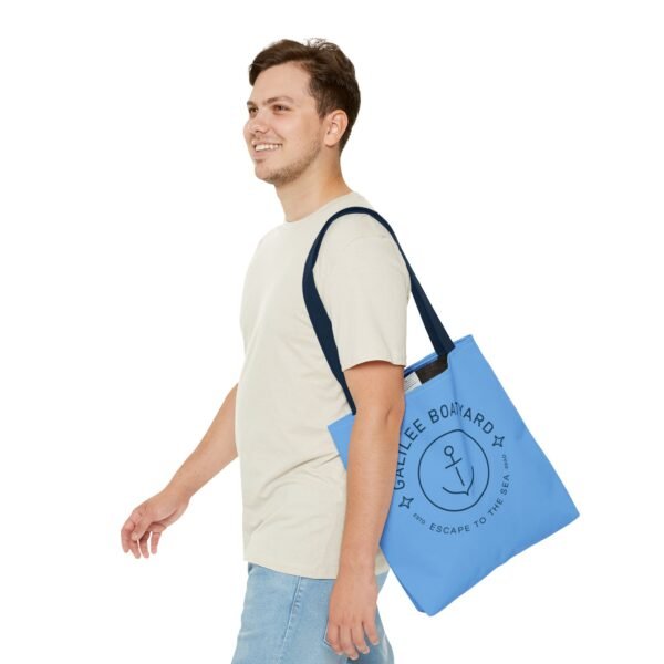 UCD Christian Nautical Tote Bag Galilee Boatyard - Image 6
