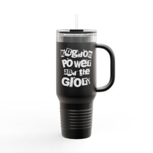 UCD Christian Insulated Mug 40oz Kingdom Power Glory