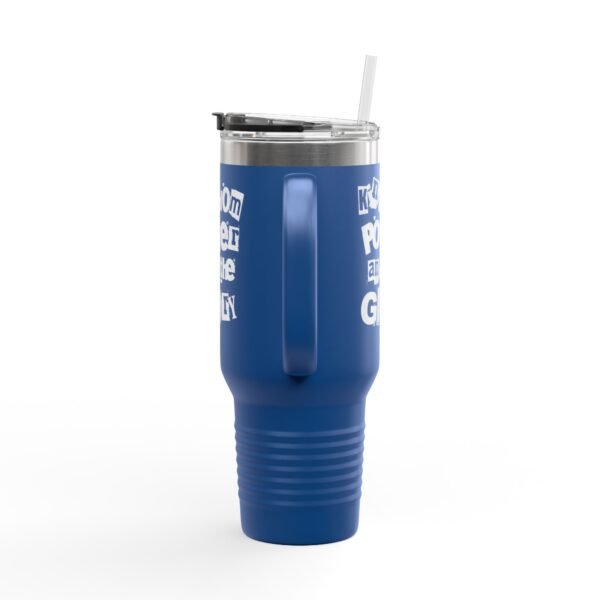 UCD Christian 40oz Travel Mug Kingdom Power & Glory - Image 4