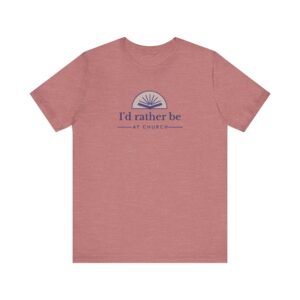 UCD Christian T-shirt  Rather Be at Church