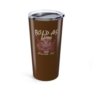 UCD Christian 20oz Tumbler Bold as Lions