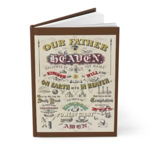 UCD Christian Hardcover Journal Lord's Prayer