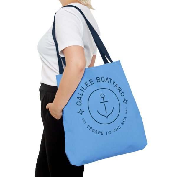 UCD Christian Nautical Tote Bag Galilee Boatyard - Image 11