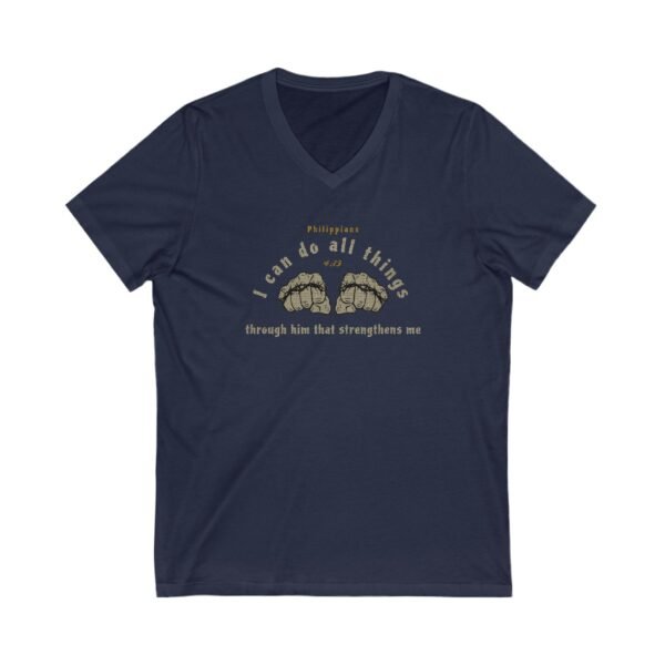 UCD Christian T-shirt I Can Do All Things Through Him - Image 3