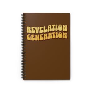 UCD Christian Spiral Notebook Revelation Generation