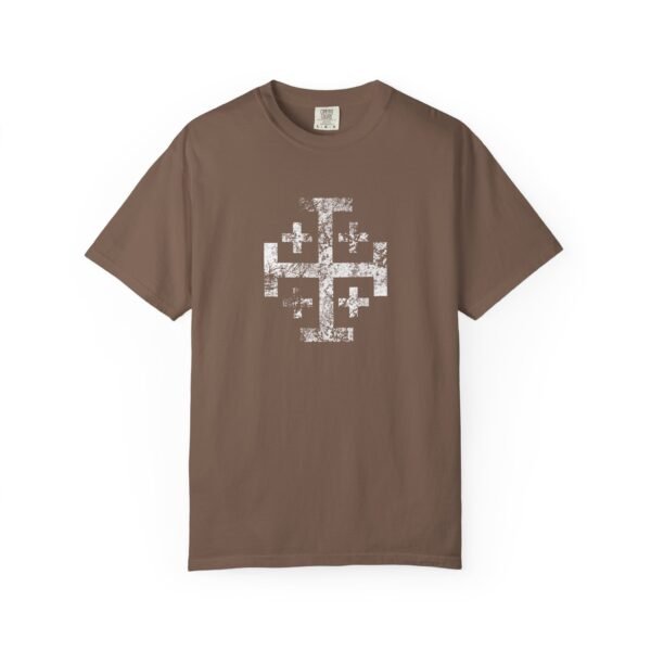 Jerusalem Cross Soft Christian T-Shirt - UCD - Image 5