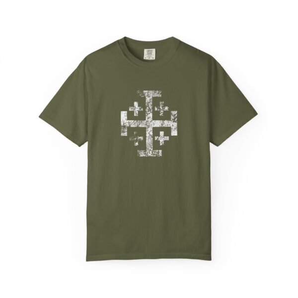 Jerusalem Cross Soft Christian T-Shirt - UCD - Image 9