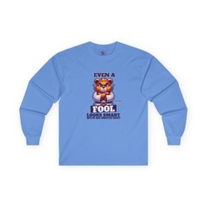 Proverbs 17:28  Long Sleeve Tee  - UCD