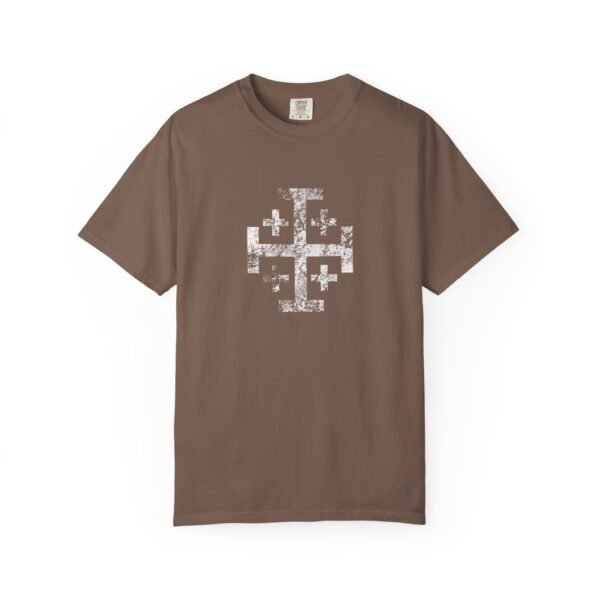 Jerusalem Cross - Soft Christian T-Shirt - UCD - Image 11