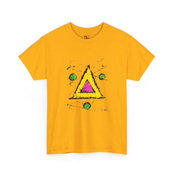 Ancient Geometric Trinity Symbol - Christian T-shirt - UCD - Image 3