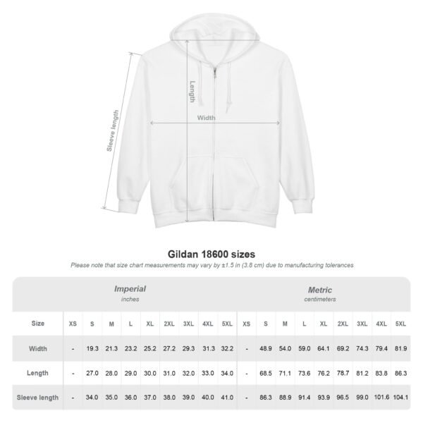Harpazo Blast - Christian Heavy Full Zip Hoodie - UCD - Image 8