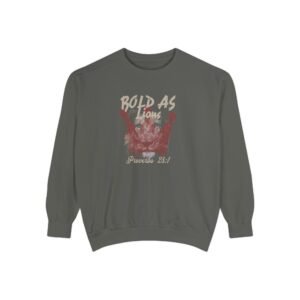 Bold As Lions - Christian Sweatshirt - UCD