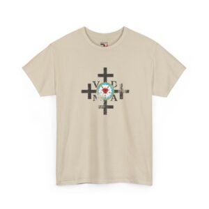 Lutheran Rose Cross VDMA - Christian T-shirt -  UCD
