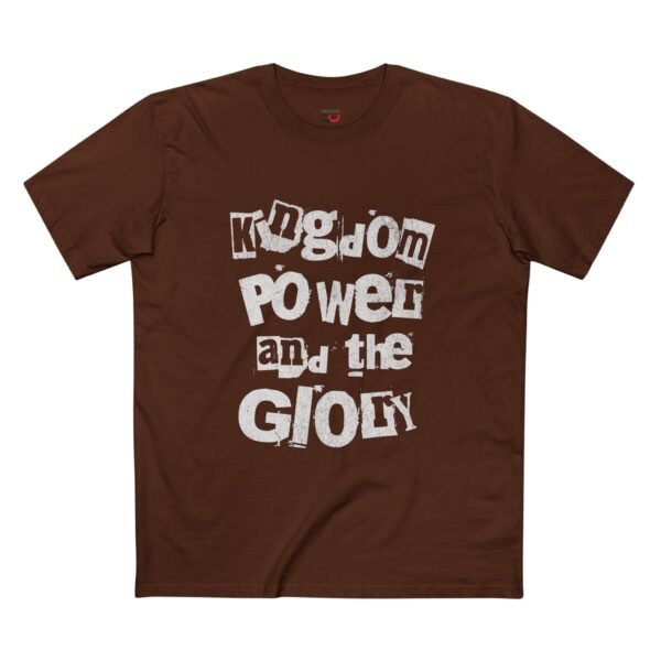 Kingdom Power and the Glory - Christian T-shirt - UCD - Image 3
