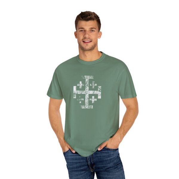 Jerusalem Cross Soft Christian T-Shirt - UCD - Image 16